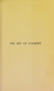 Cover of The art of cookery past and present by Harriet Anne de Salis