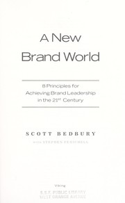 Cover of A New Brand World by Scott Bedbury