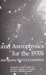 Cover of Astronomy and Astrophysics for the 1970's - Volume 2 by National Research Council (US)