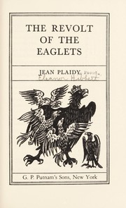 Front cover of Revolt of the Eaglets by Eleanor Burford