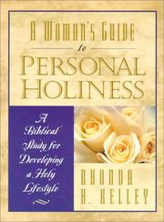 Cover of A woman's guide to personal holiness by Rhonda Kelley