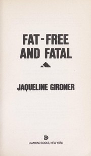 Front cover of Fat-free and fatal by Jaqueline Girdner