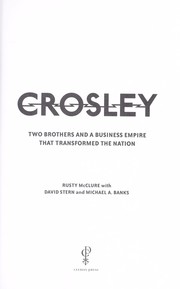 Cover of Crosley by Rusty McClure