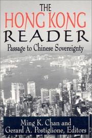 Cover of The Hong Kong reader by Ming K. Chan