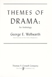 Front cover of Themes of drama by George E. Wellwarth