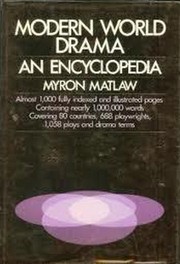Front cover of Modern world drama by Myron Matlaw