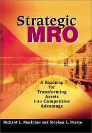 Front cover of Strategic MRO powered by DSC by Richard L. MacInnes