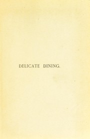 Cover of Delicate dining by Theodore Child