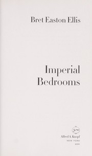 Front cover of Imperial Bedrooms by Bret Easton Ellis
