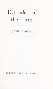 Front cover of Defenders of the Faith by Eleanor Burford