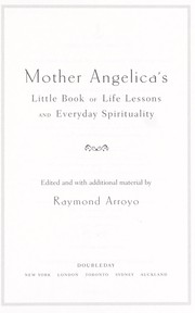 Front cover of Mother Angelica's little book of life lessons and everyday spirituality by M. Angelica Mother