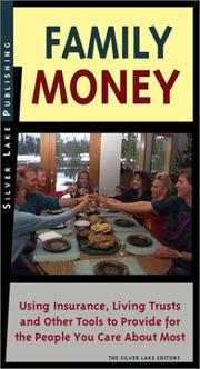 Front cover of Family Money by Silver Lake Editors