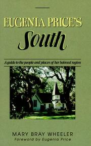 Front cover of Eugenia Price's South by Mary Bray Wheeler
