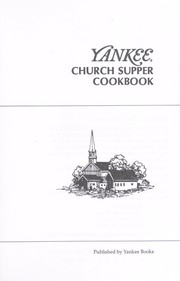 Front cover of Yankee church supper cookbook by Clarissa M. Silitch