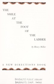 Front cover of The smile at the foot of the ladder by Henry Miller