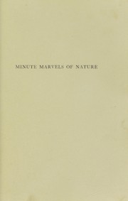 Cover of Minute marvels of nature by John J. Ward