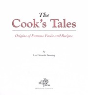 Front cover of The cook's tales by Lee Edwards Benning