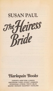 Cover of The Heiress Bride by Susan Paul