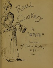 Cover of Real cookery by Grid.