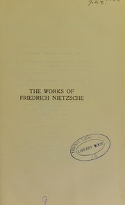 Front cover of A genealogy of morals by Friedrich Nietzsche