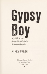 Cover of Gypsy boy by Mikey Walsh