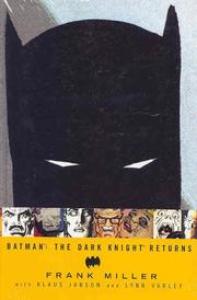 Cover of The Dark Knight returns by Frank Miller