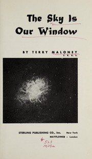 Cover of The sky is our window by Terence Maloney