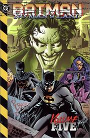 Front cover of No Man's Land, Vol. 5 by Bob Gale