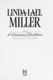 Front cover of A lawman's Christmas by Linda Lael Miller