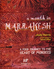 Cover of A month in Marrakesh by Andy Harris