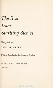 Front cover of The best from Startling stories by Samuel Mines