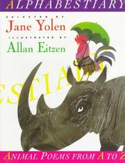 Cover of Alphabestiary by Jane Yolen
