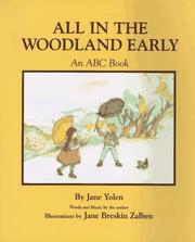 Front cover of All in the woodland early by Jane Yolen