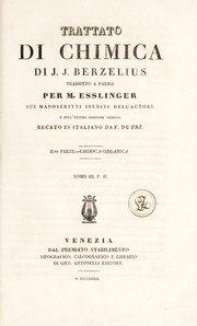 Cover of Trattato di chimica by Jöns Jacob Berzelius