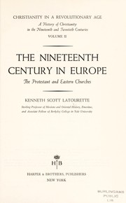 Front cover of Christianity in a revolutionary age by Latourette, Kenneth Scott