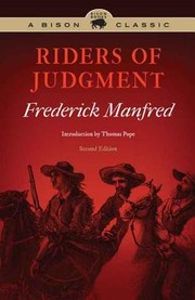 Front cover of Riders of judgment by Frederick Feikema Manfred