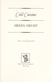 Cover of Cold cuisine by Helen Hecht