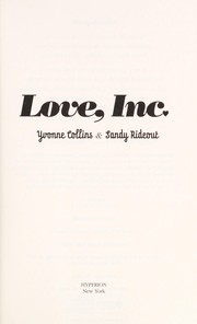 Front cover of Love, Inc by Yvonne Collins