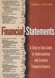 Cover of Financial statements by Thomas R. Ittelson