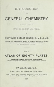 Front cover of Introduction to general chemistry by Hinrichs, Gustavus Detlef