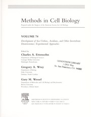 Front cover of Development of sea urchins, ascidians, and other invertebrate deuterostomes by Charles E. Ettensohn