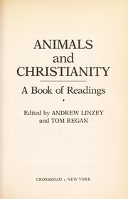 Front cover of Animals and Christianity by Andrew Linzey