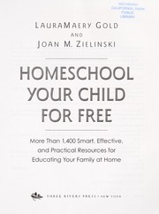 Cover of Homeschool your child for free by LauraMaery Gold