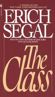 Cover of The class by Erich Segal