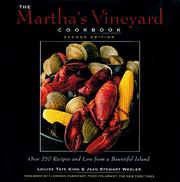 Front cover of The Martha's Vineyard cookbook by Louise Tate King