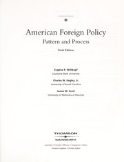 Cover of American foreign policy by Eugene R. Wittkopf