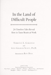 Cover of In the land of difficult people by Terrence L. Gargiulo