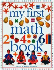 Cover of My first math book by David Clemson