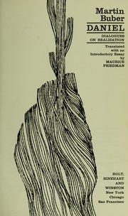 Front cover of Daniel, Gespräche von der Verwirklichung by Martin Buber