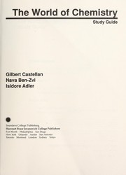 Front cover of The World of chemistry study guide by Gilbert William Castellan